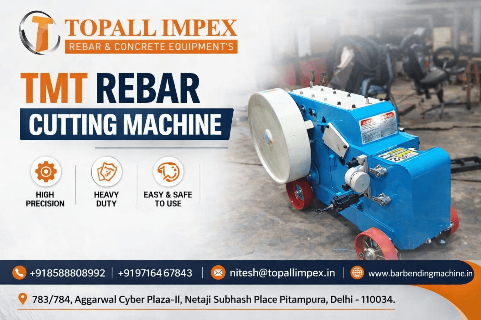 TMT Rebar Cutting Machine