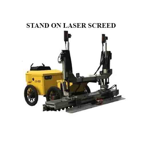 Stand On Laser Screed