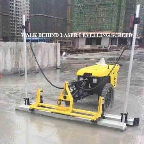 Walk Behind Laser Levelling Screed