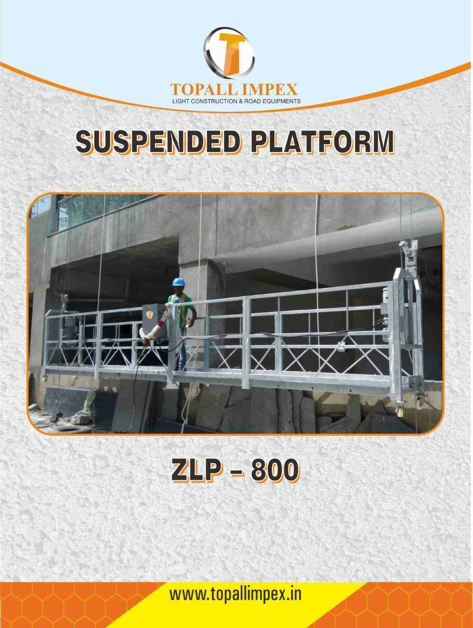 ZLP800 - SUSPENDED PLATFORM